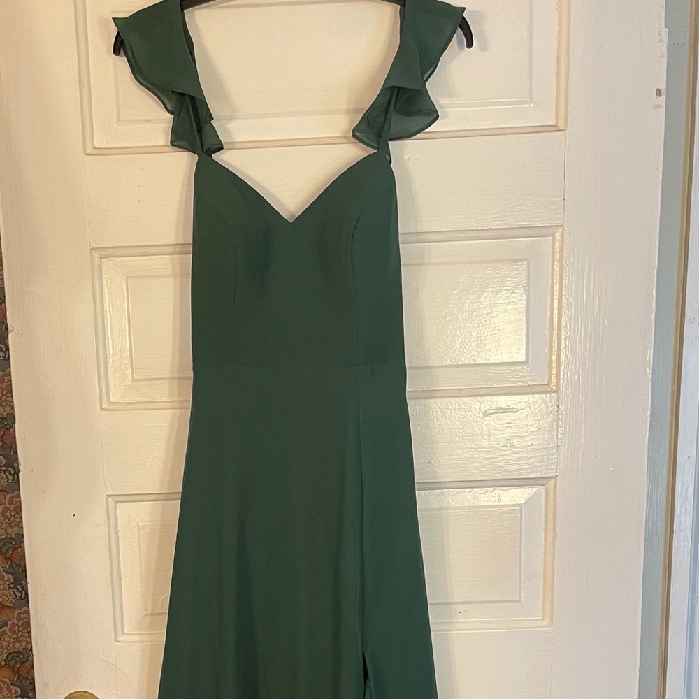 Size 4 Azazie Bridesmaid Dress- worn once, never altered.